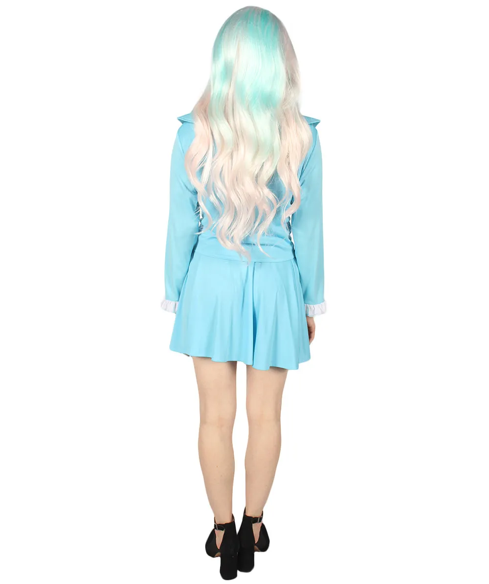 Adult Women's Tamer Costume | Blue Cosplay Costume