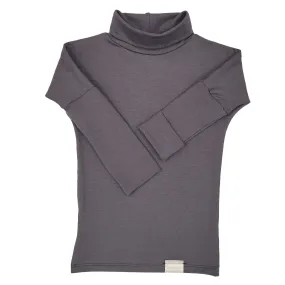 Grow With Me Turtleneck | Dark Grey