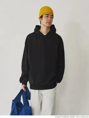 Men's Vintage Solid Color Loose Breathable Pullovers Pocket Hoodies