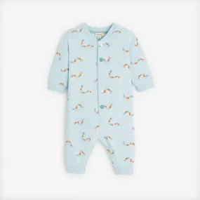 Newborn white jumpsuit