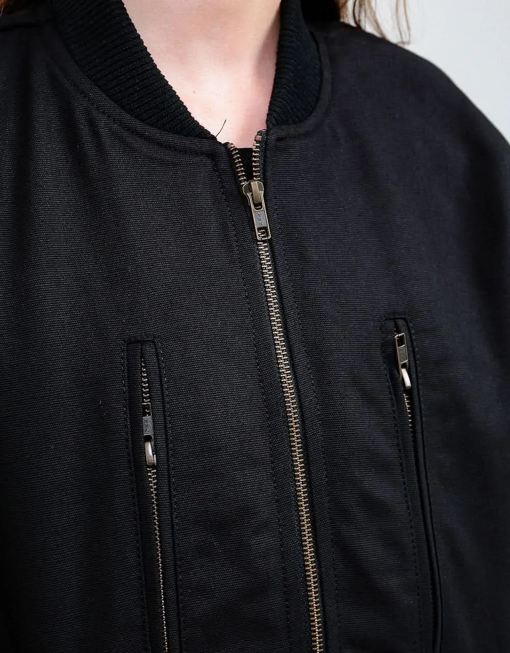 Route One Workwear Jacket - Black