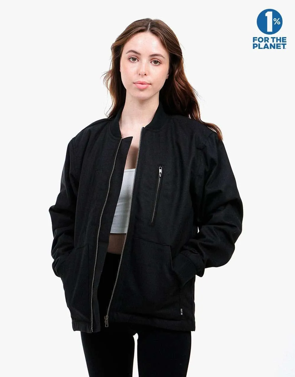 Route One Workwear Jacket - Black