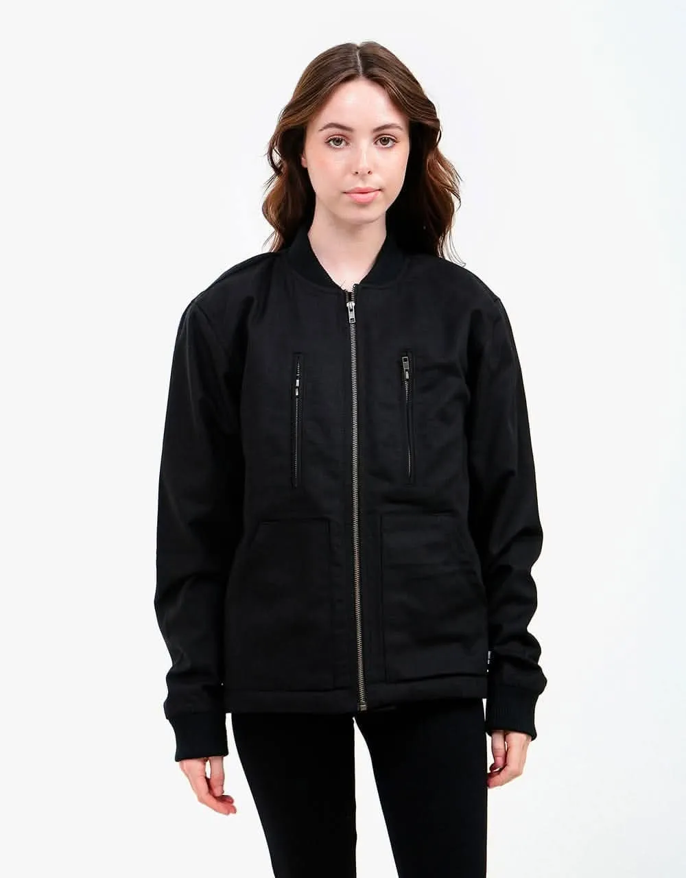 Route One Workwear Jacket - Black
