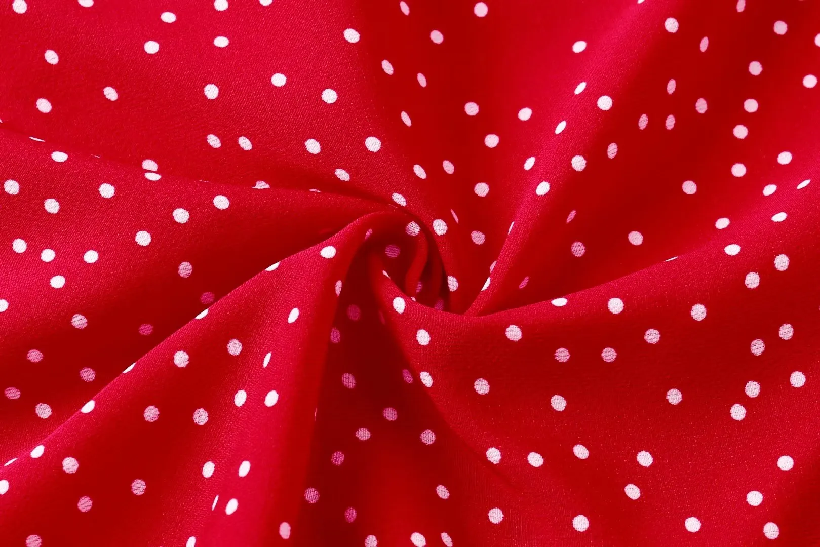 V neck Short Sleeved A line Dress Sexy Side Split Mid Length Polka Dot Dress Summer Trendy Women Clothing
