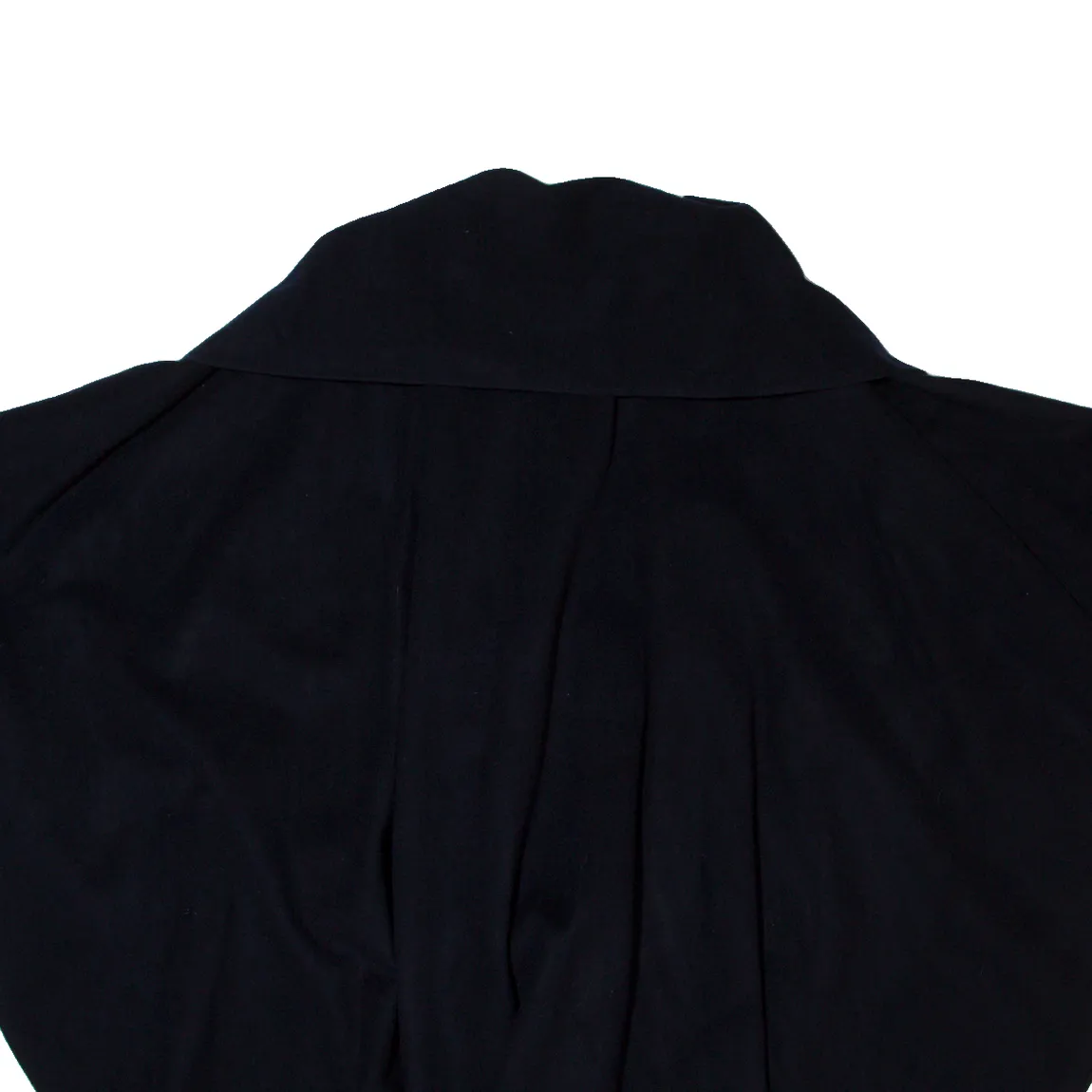 Vintage MAC TAGGART Poncho Womens Overcoat Coat Blue Cashmere 90s M