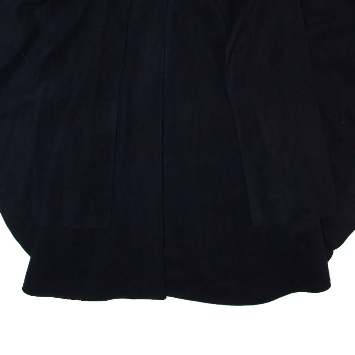 Vintage MAC TAGGART Poncho Womens Overcoat Coat Blue Cashmere 90s M